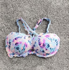 PINK Victoria's Secret Floral Lace Bra